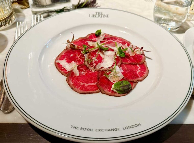 Scotch Beef Fillet Carpaccio