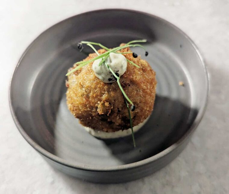 Arancini at Porte Noire