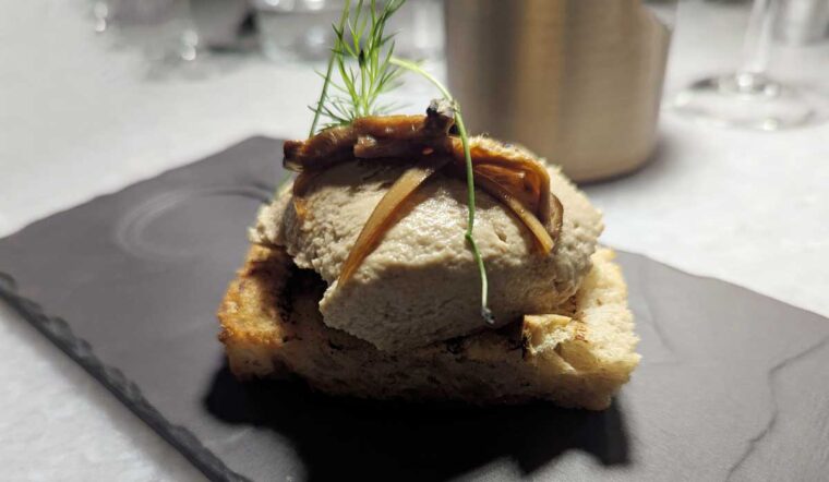 Mushroom Parfait at Porte Noire