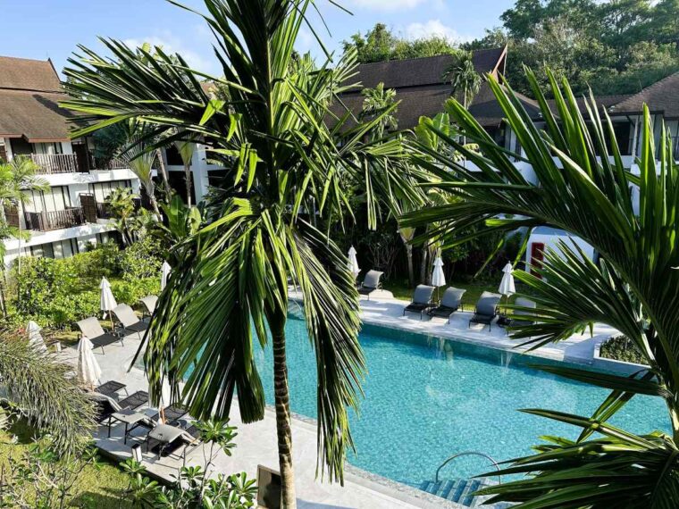 Amari Koh Samui Garden Village rooms all face the large swimming pool in the centre