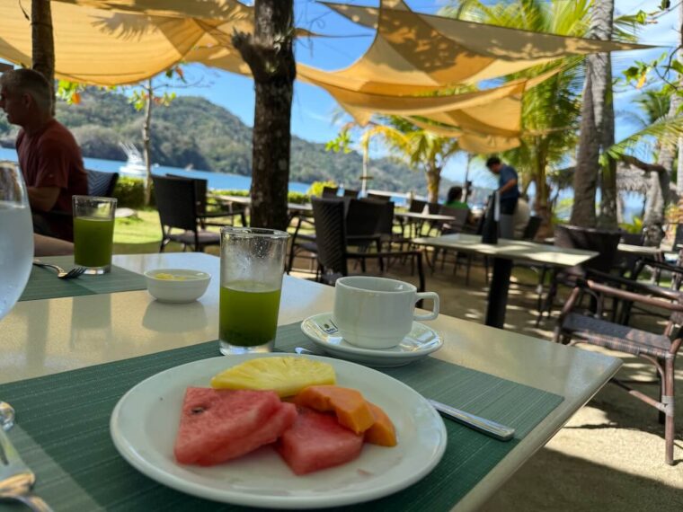 Breakfast at Isla Chiquita