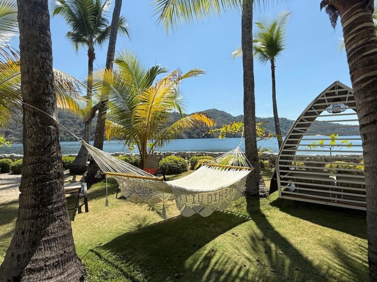 Relaxing at Isla Chiquita g