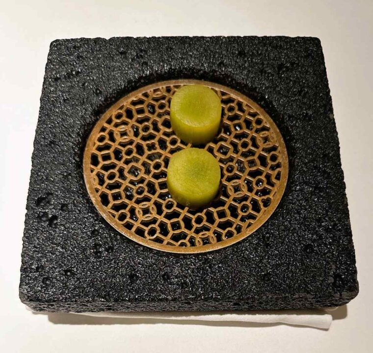 KHAAN Thai Fine Dining restaurant in Bangkok, vegetable amuse bouche