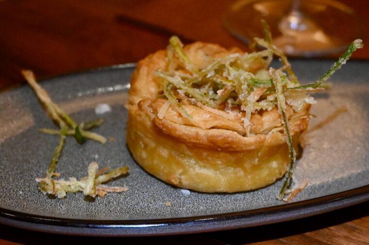 leek & mushroom pie