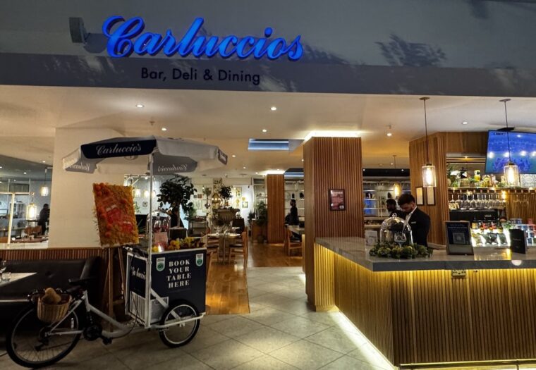 Carluccios at the London Heathrow Marriott Hotel
