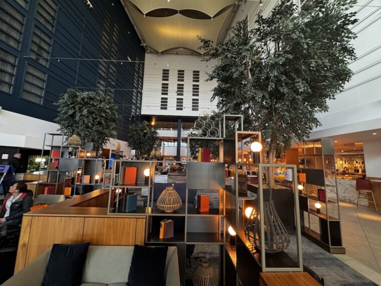 Atrium at the London Heathrow Marriott Hotel