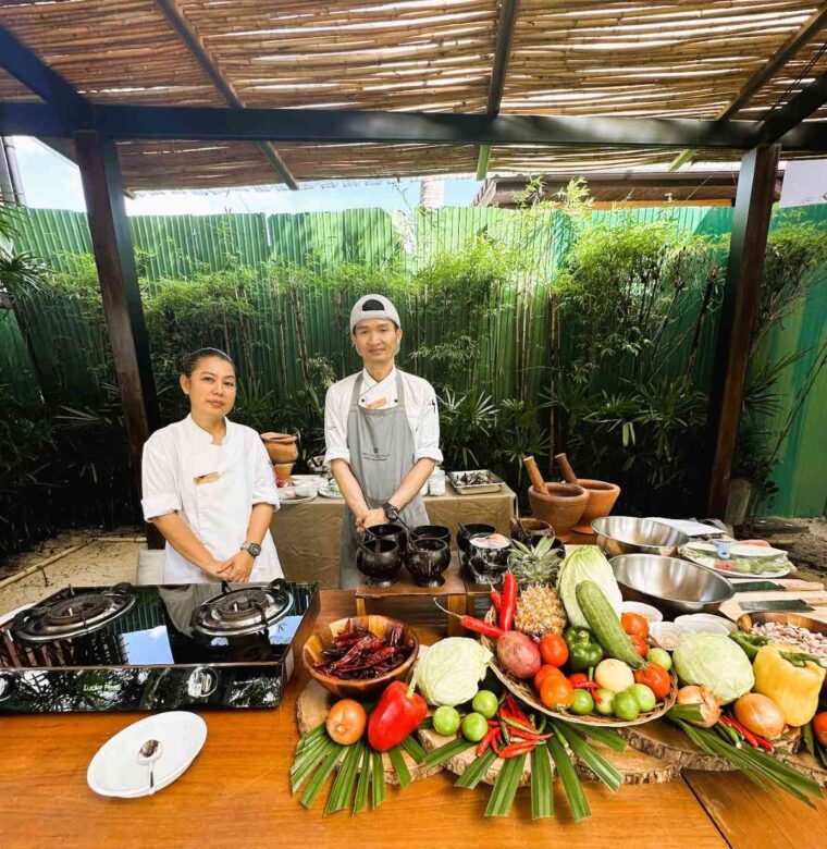 NH Collection Peace Resort open air kitchen for Thai cooking classes