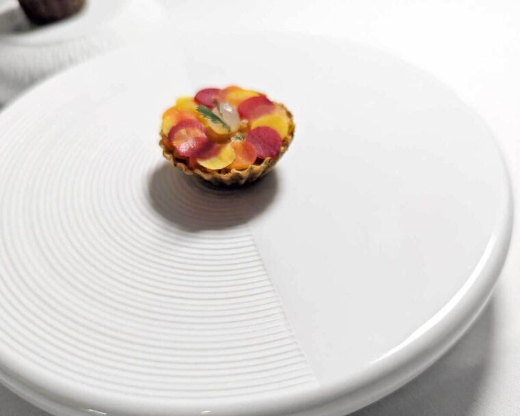 Petrus amuse-carrot