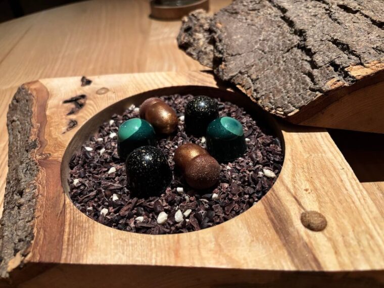 Restaurant Interlude chocolates
