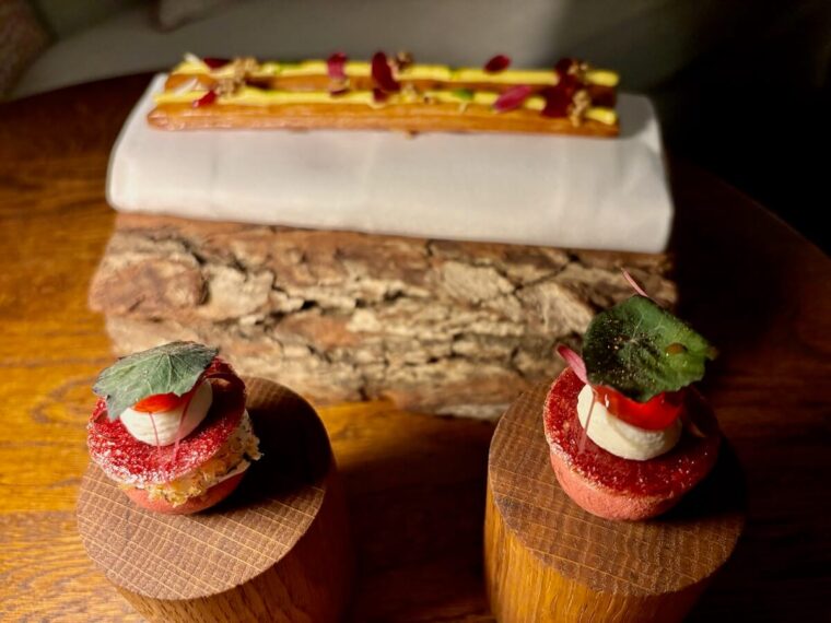Restaurant Interlude snacks