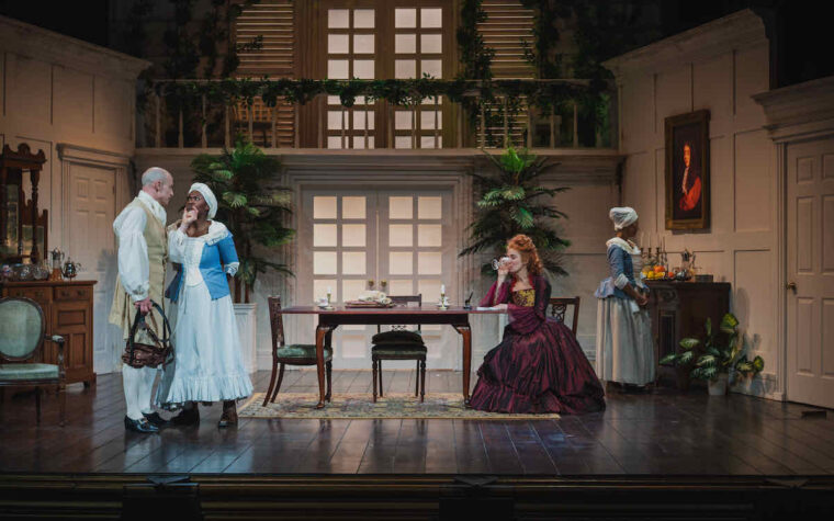 The cast of The Women of Llanrumney at Stratford East (c) Chuko Cribb (3)