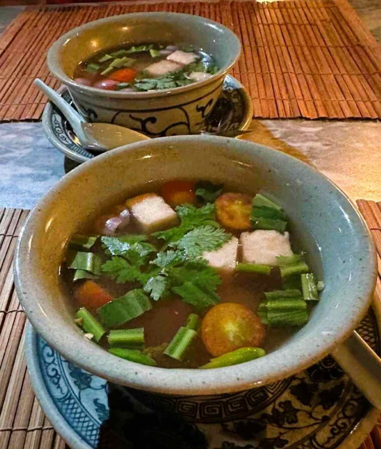 Thiptara Thai Restaurant at The Peninsula Bangkok Tom Yum Pla Gao
