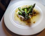 Asparagus with Labneh - One Club Row, Shoreditch