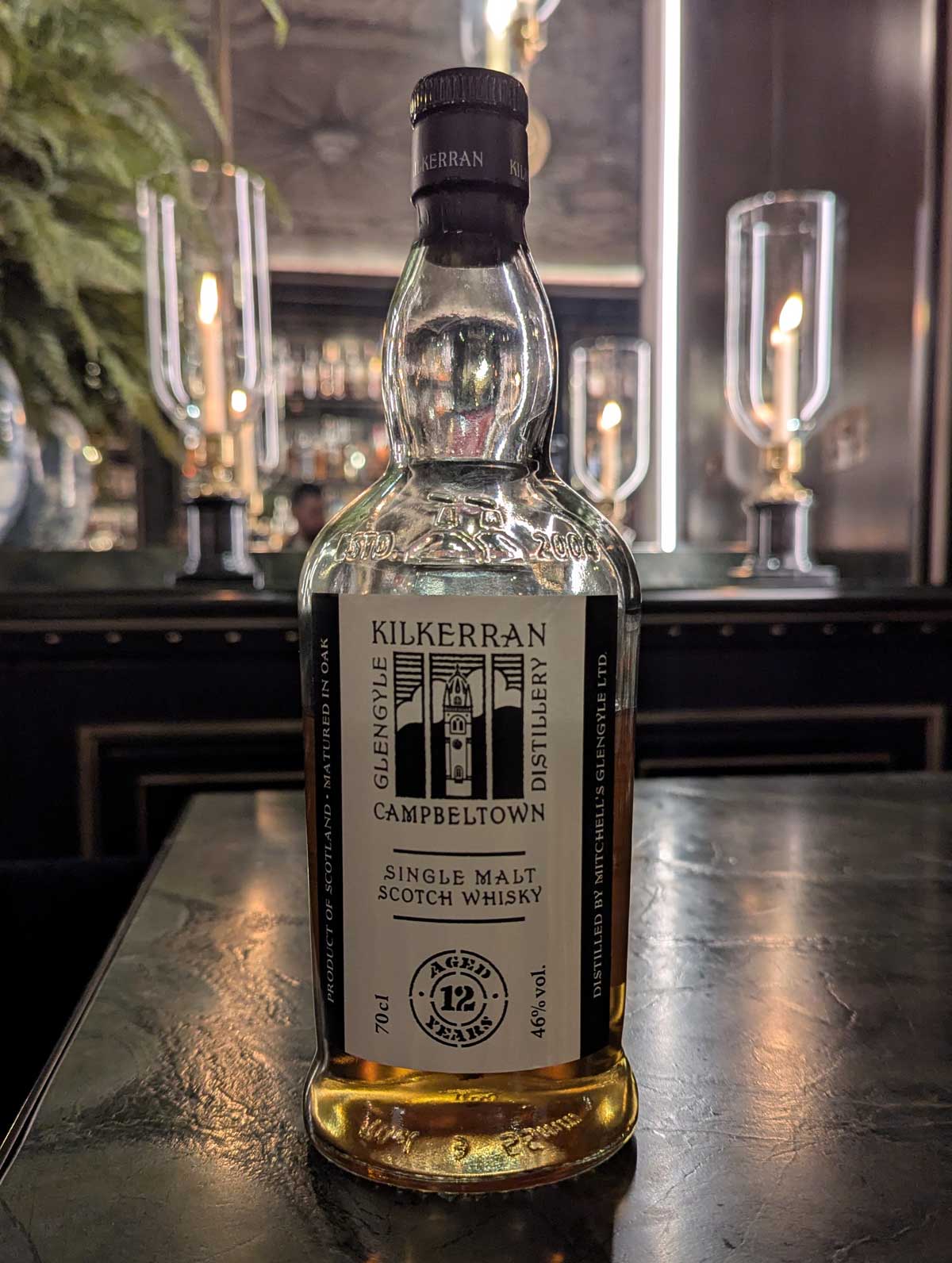 Kilkerran Single Malt - Whisky Tasting at 100 Princes Street, Edinburgh