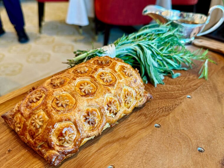 Beef Wellington at the Peninsula Hotel