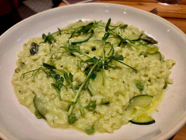 The White Hart risotto