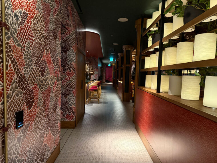 The quirky entrance to UBA Shoreditch