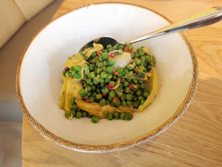 Peas with artichokes - CERU