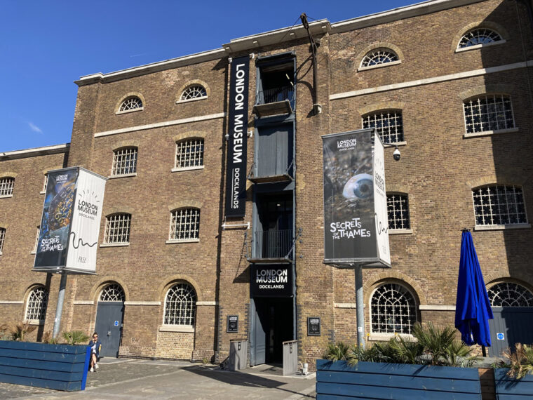 London Museum Docklands Exterior