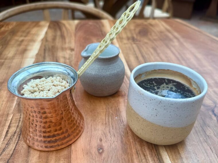 Mocha pot & coffee