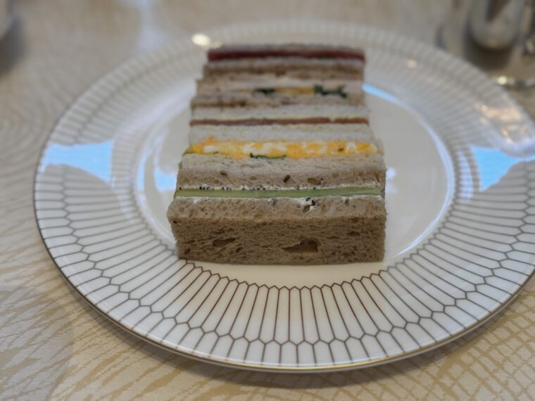 Sandwiches the Peninsula Signature Afternoon Tea