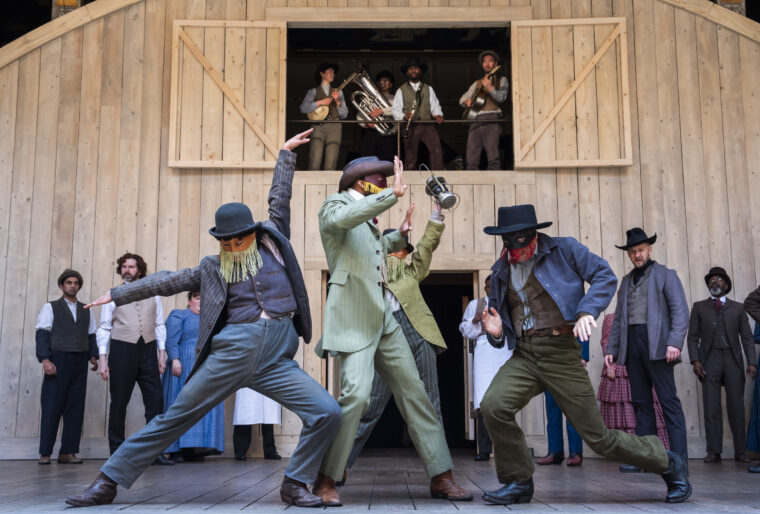 The company in Romeo and Juliet at Shakespeare's Globe (c. Tristram Kenton)