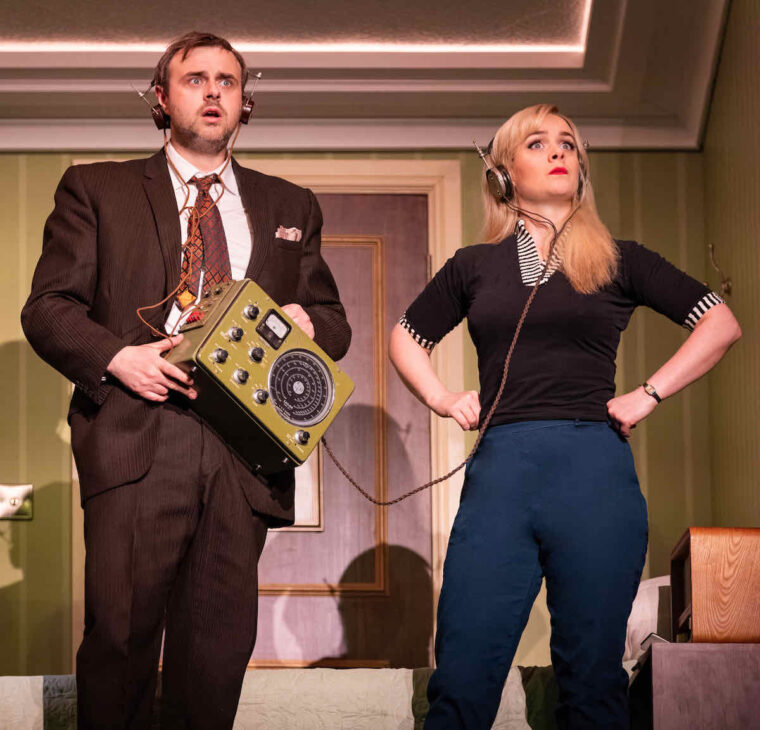 The Comedy About Spies - Chris Leask and Charlie Russell - Photo Mark Senior