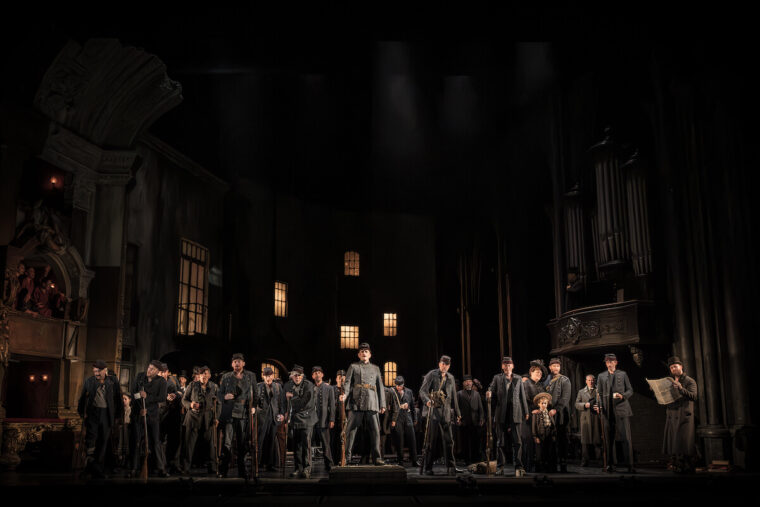 chorus of soldiers.Faust ROH-