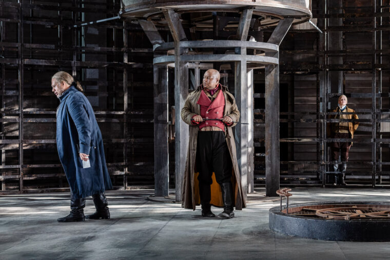 Musa Ngqungwana as Don Pizarro in Fidelio at Garsington