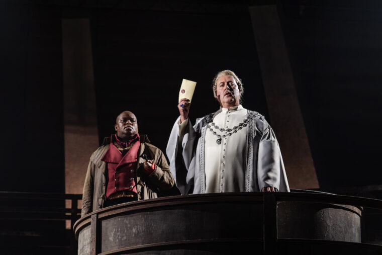 Richard Burkhard’s Don Fernando in Fidelio at Garsington