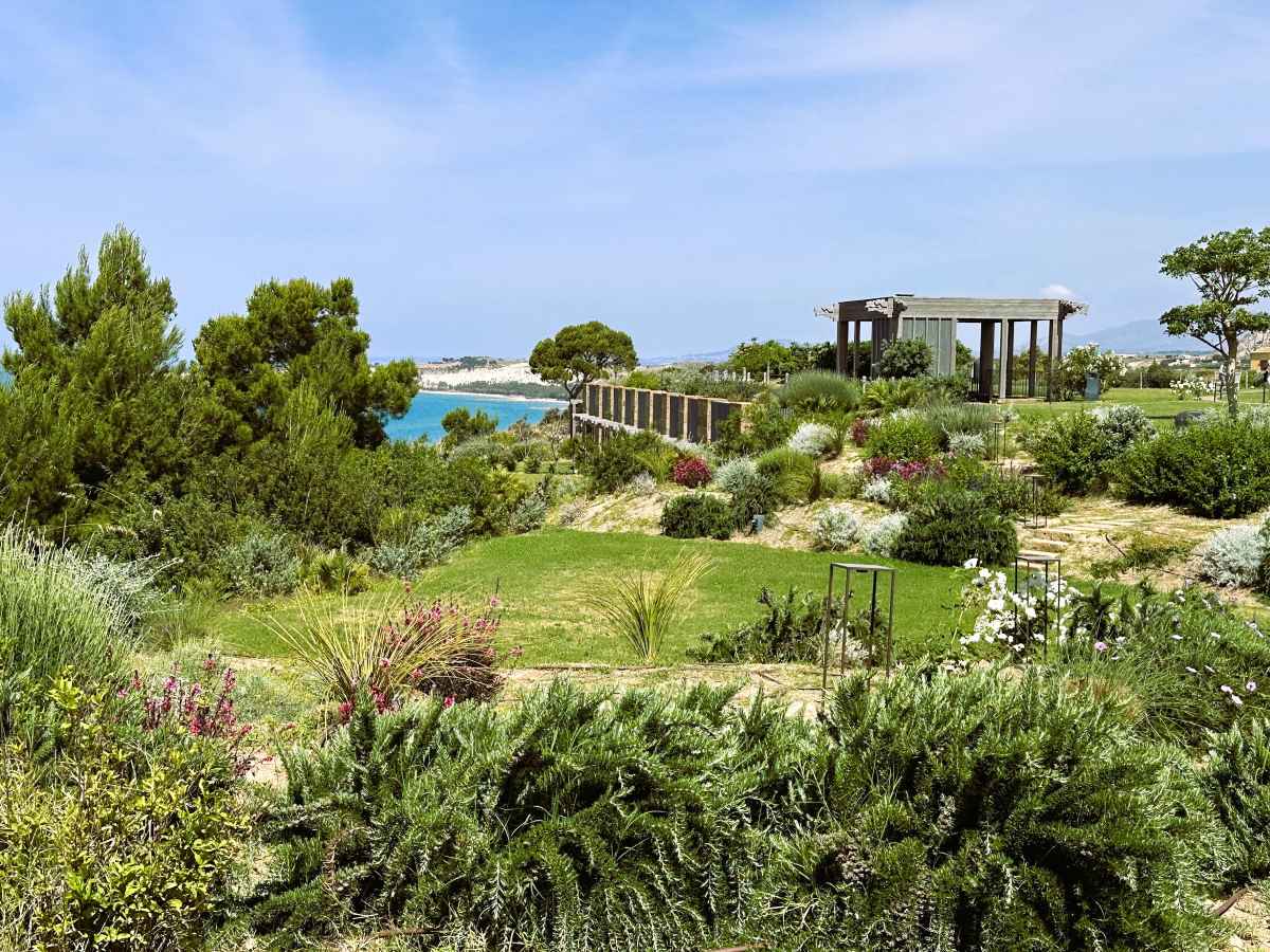 ADLER Spa resort spa is built into the hillside and overlooks the sea