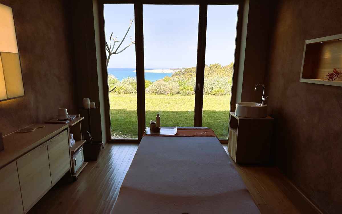 ADLER Spa resort Sicilia has a fabulous spa with 13 treatment cabins overlooking the sea
