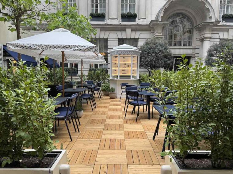 La Terrasse by Grey Goose outdoor terrace