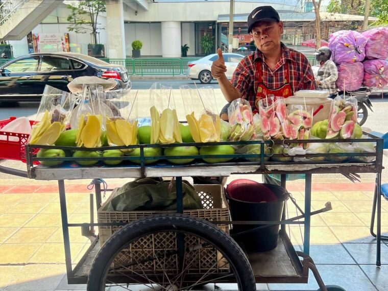 Street food vendor