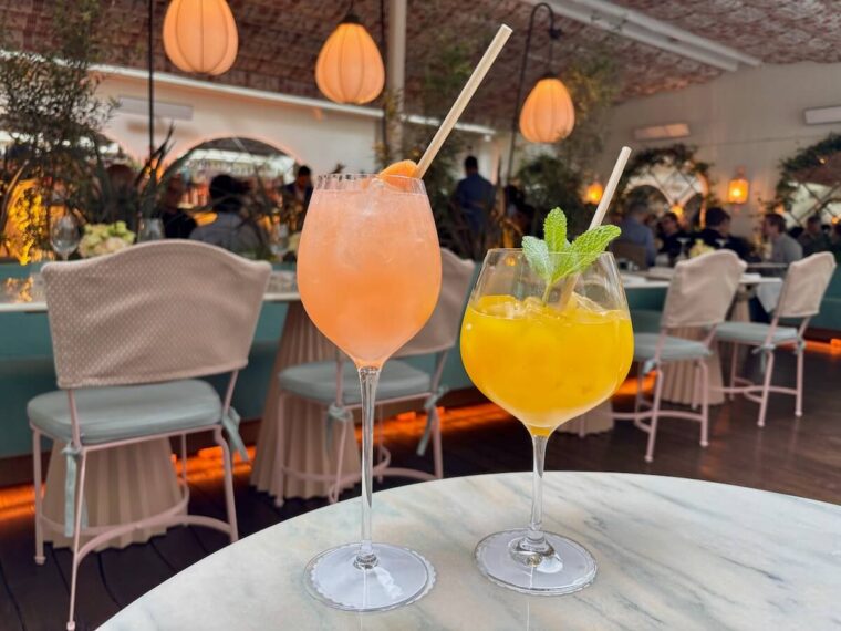 Tamarind Terrace cocktails
