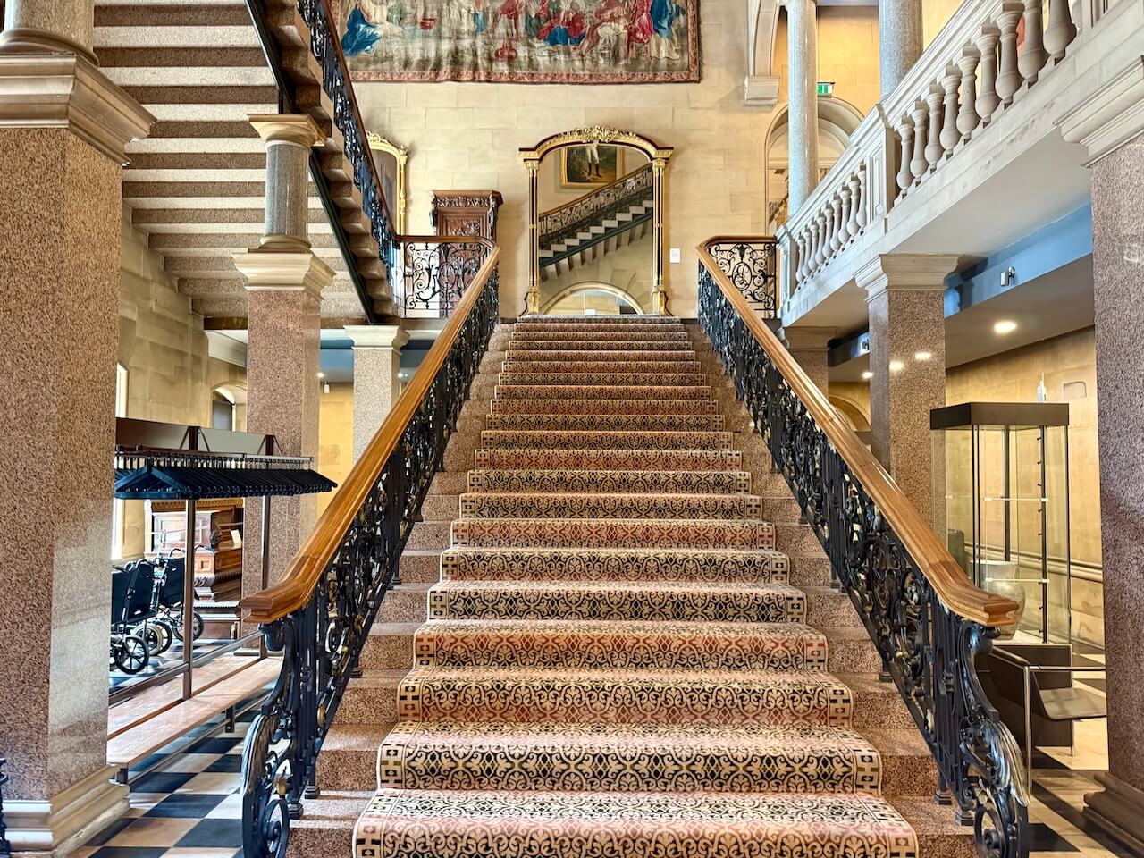 Bowe Museum staircase