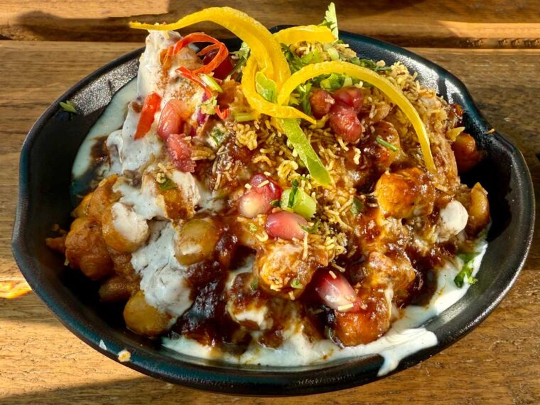 Crushed Samosa Chaat Blast - Brilliant Gastro