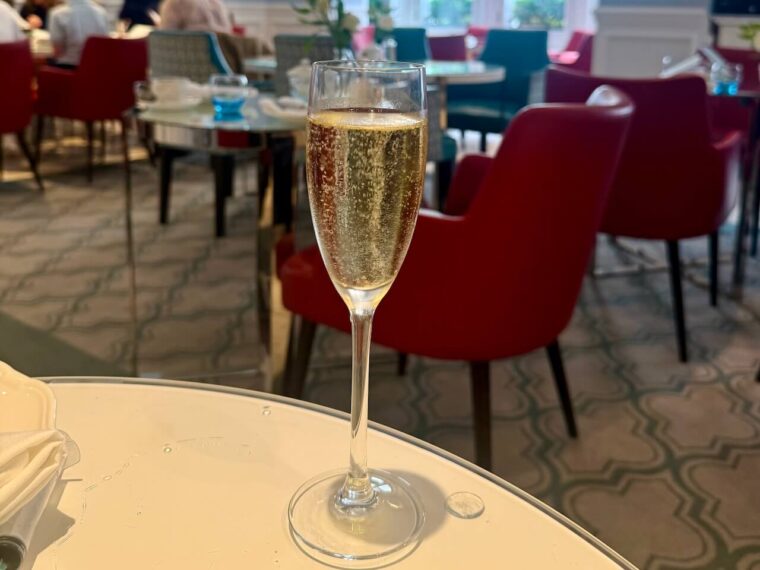 Champagne at The Ampersand Hotel 