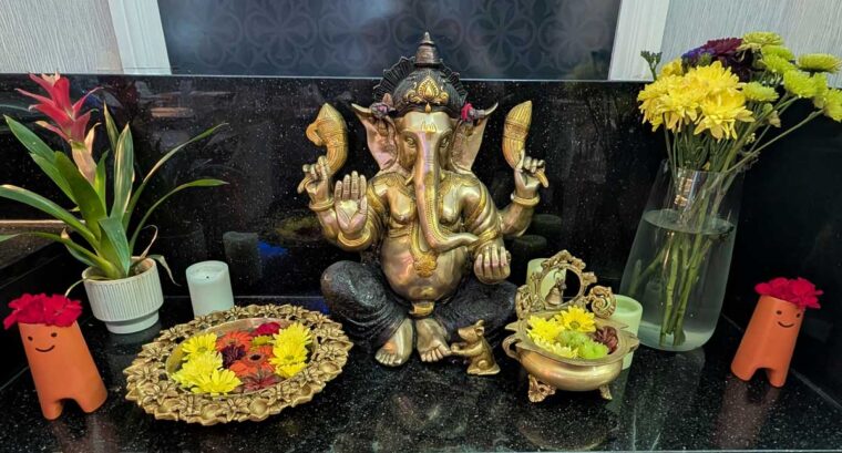 Ganesha at Thecha
