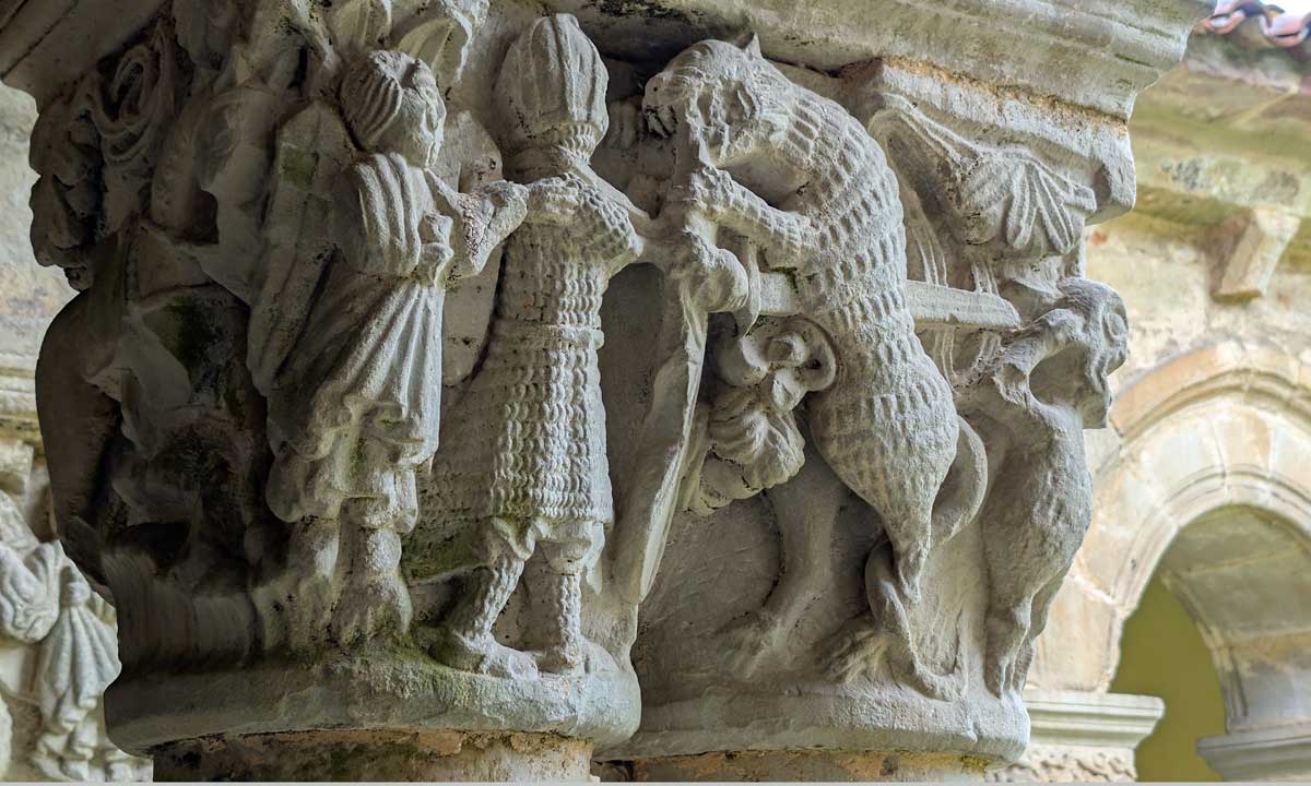St George and the Dragon - Santillana del Mar