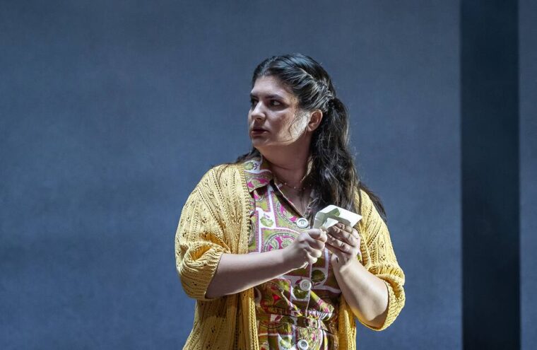 Valentina Puskas as Luisa in Luisa Miller, Jette Parker Summer Sho
