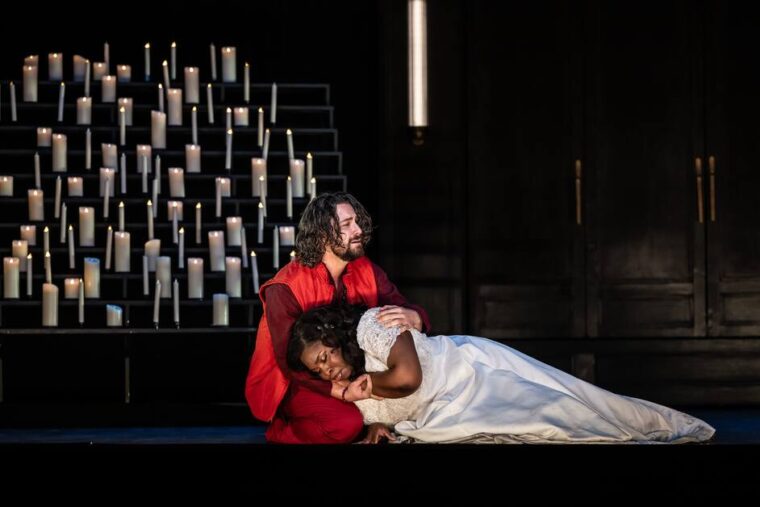 Veena Akama-Makia and Ryan Vaughan Davies in La Favorita - Jette Parker Summer Show