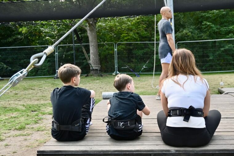 Gorilla Circus Trapeze School - family affair