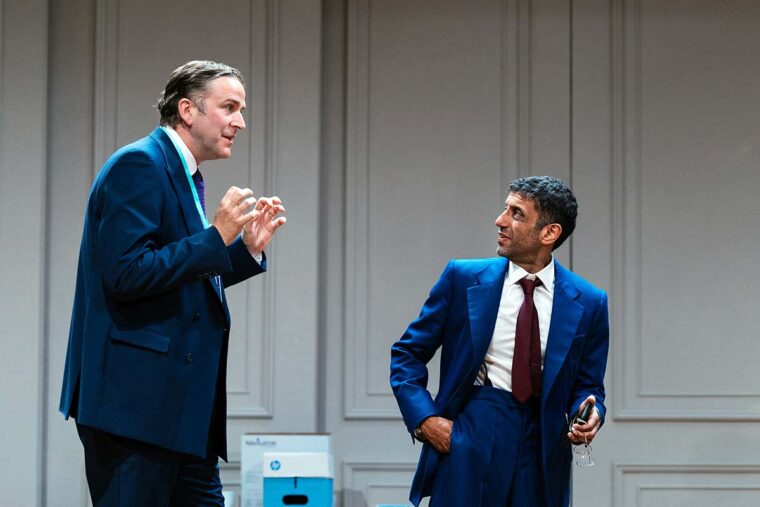 Humphrey Ker and Adeel Akhtar in The Estate