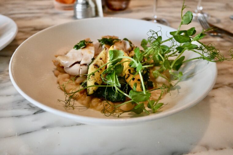 Braised chicken breast Sam's Waterside