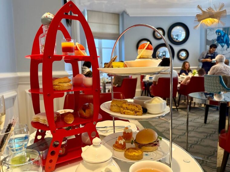 Science afternoon tea at The Ampersand Hotel 