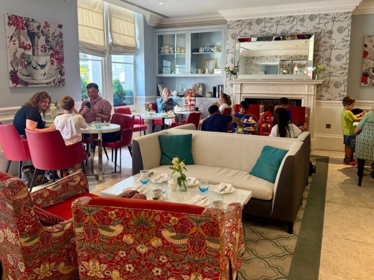 The Ampersand Hotel tea room