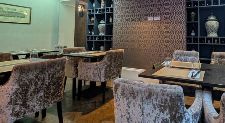 Interior of Thecha at the Lanbury Hotel