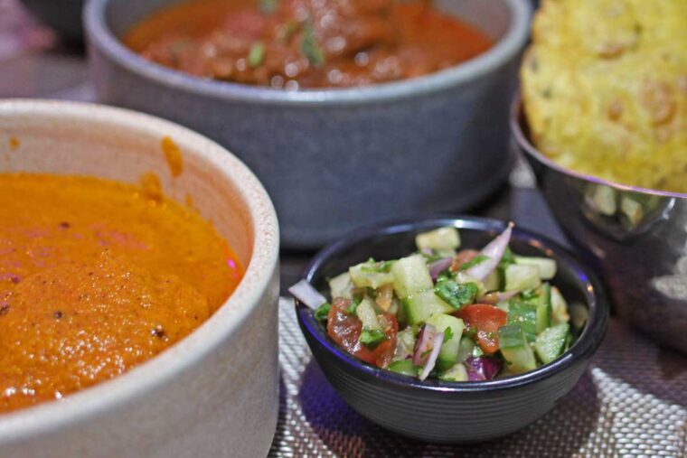 Katchumber Salad at Thecha Maharashtra Indian Restaurant