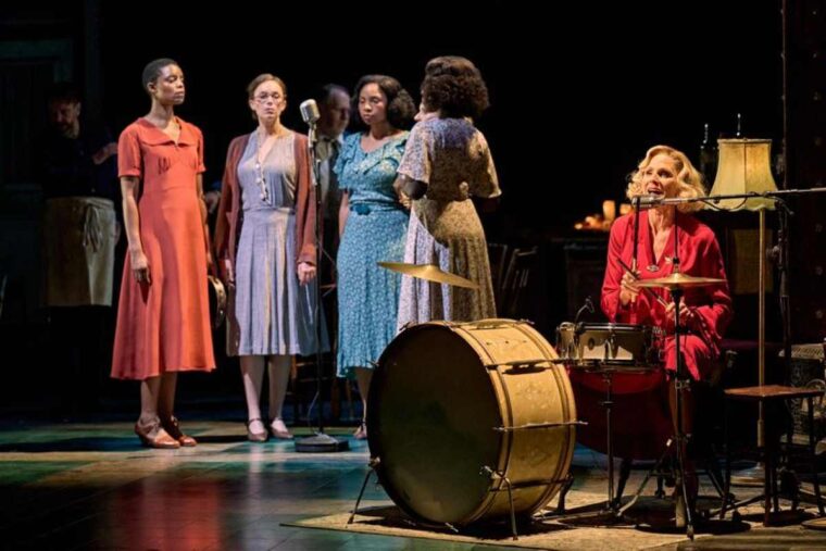 Ensemble from The Girl From The North Country, photo by Manuel Harlan